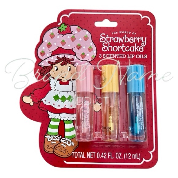 Strawberry Shortcake Flavored Lip Oil Set - Picture 1 of 2